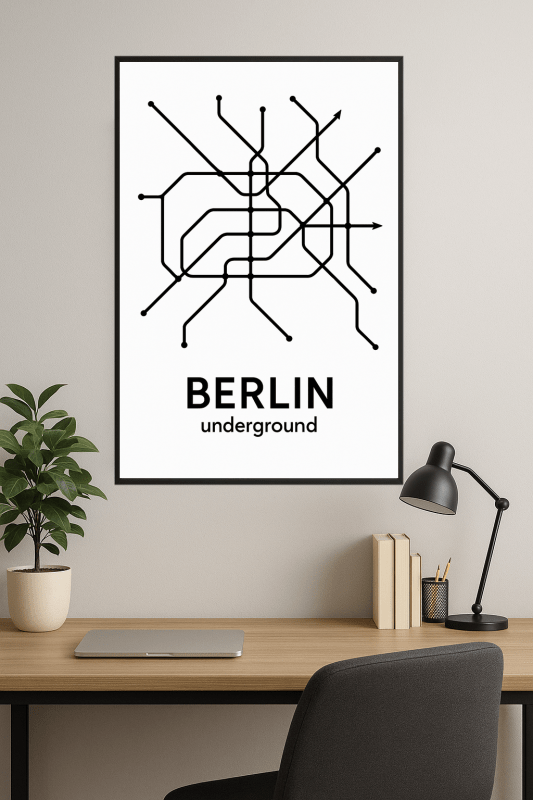 Mapa Metra Berlina - CasaNookDecor