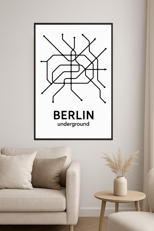 Mapa Metra Berlina - CasaNookDecor