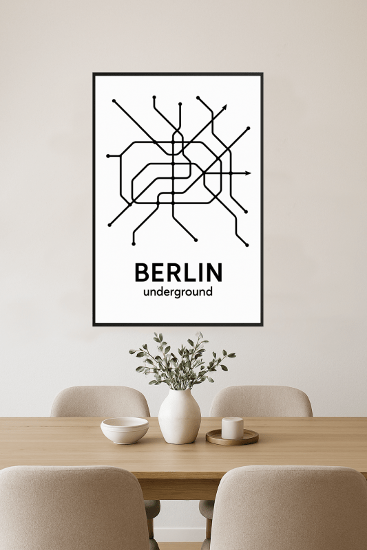 Mapa Metra Berlina - CasaNookDecor