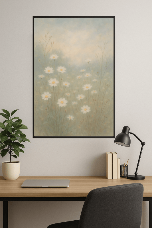 Marzycielski Krajobraz Dzikich Kwiatów - CasaNookDecor