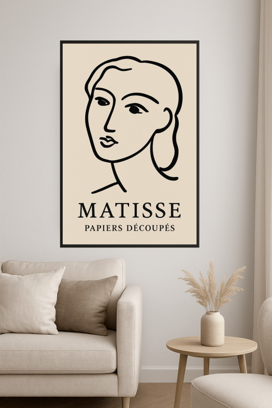 Matisse Papiers Découpés - Druk Sztuki - CasaNookDecor
