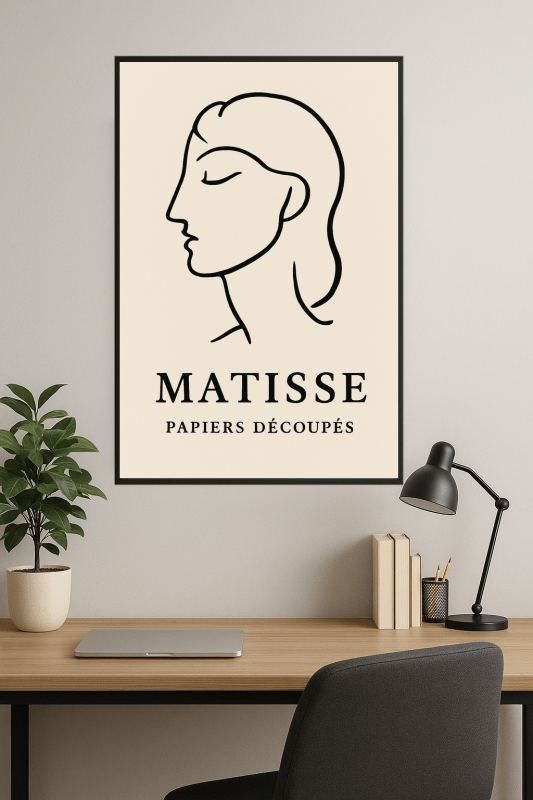 Matisse Papiers Découpés - Druk Sztuki - CasaNookDecor