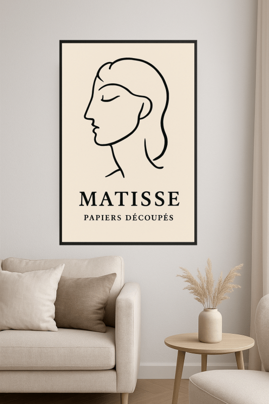 Matisse Papiers Découpés - Druk Sztuki - CasaNookDecor