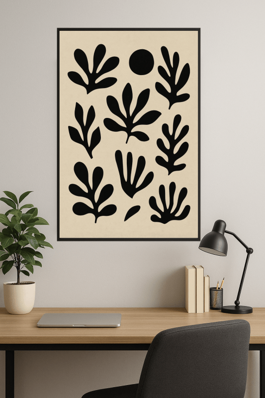 Matisse Papiers Découpés - Druk Sztuki - CasaNookDecor