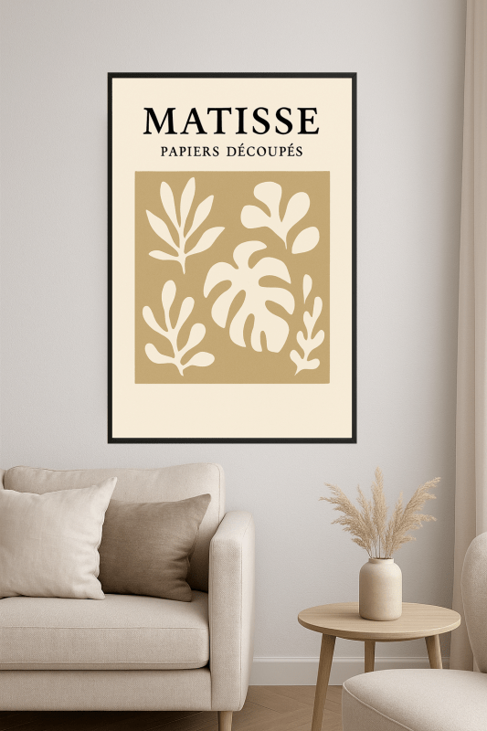 Matisse Papiers Découpés - Druk Sztuki - CasaNookDecor