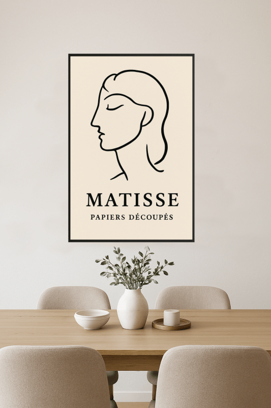 Matisse Papiers Découpés - Druk Sztuki - CasaNookDecor