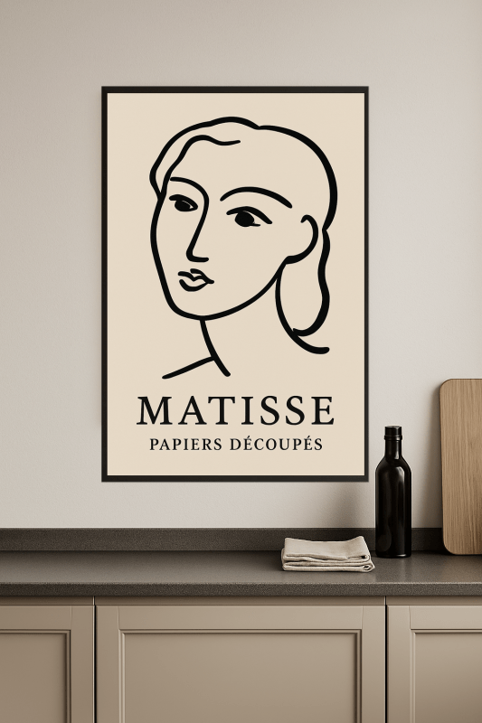 Matisse Papiers Découpés - Druk Sztuki - CasaNookDecor