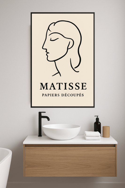 Matisse Papiers Découpés - Druk Sztuki - CasaNookDecor
