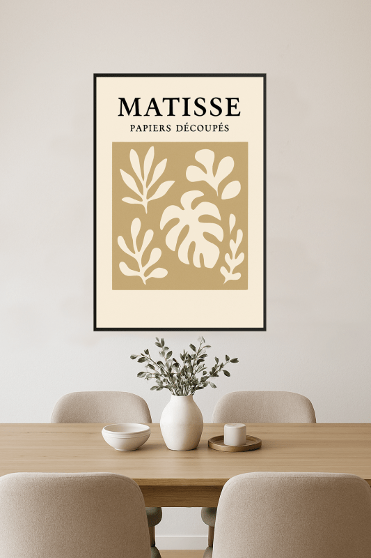 Matisse Papiers Découpés - Druk Sztuki - CasaNookDecor