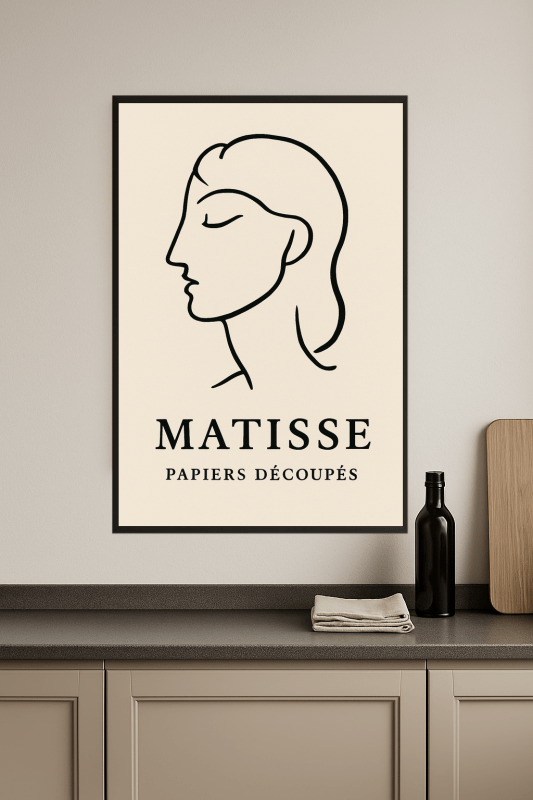 Matisse Papiers Découpés - Druk Sztuki - CasaNookDecor