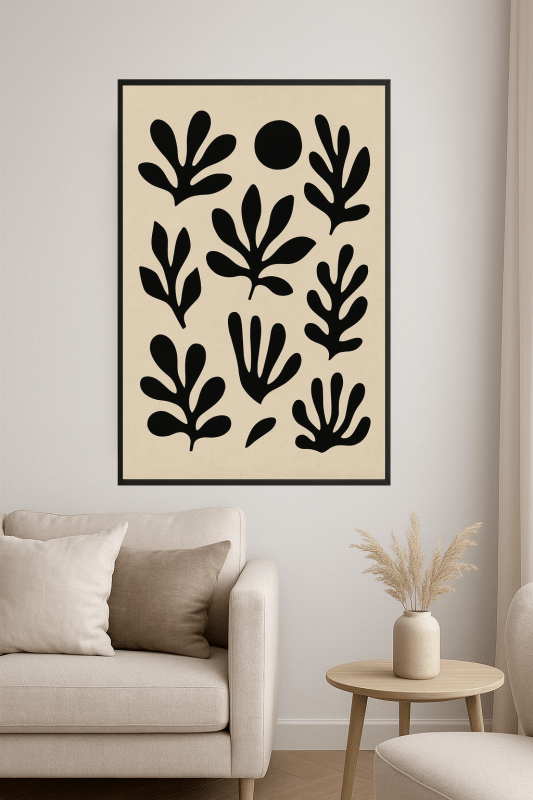 Matisse Papiers Découpés - Druk Sztuki - CasaNookDecor