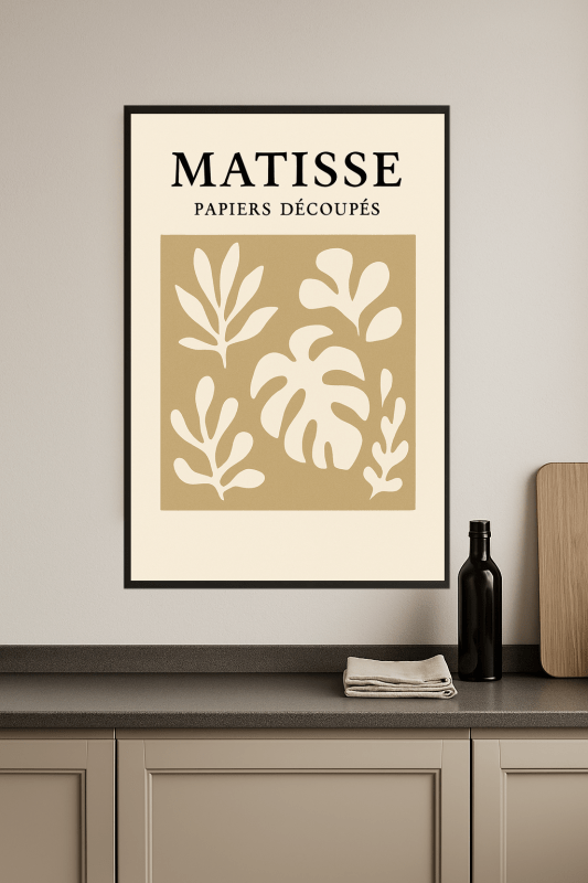 Matisse Papiers Découpés - Druk Sztuki - CasaNookDecor