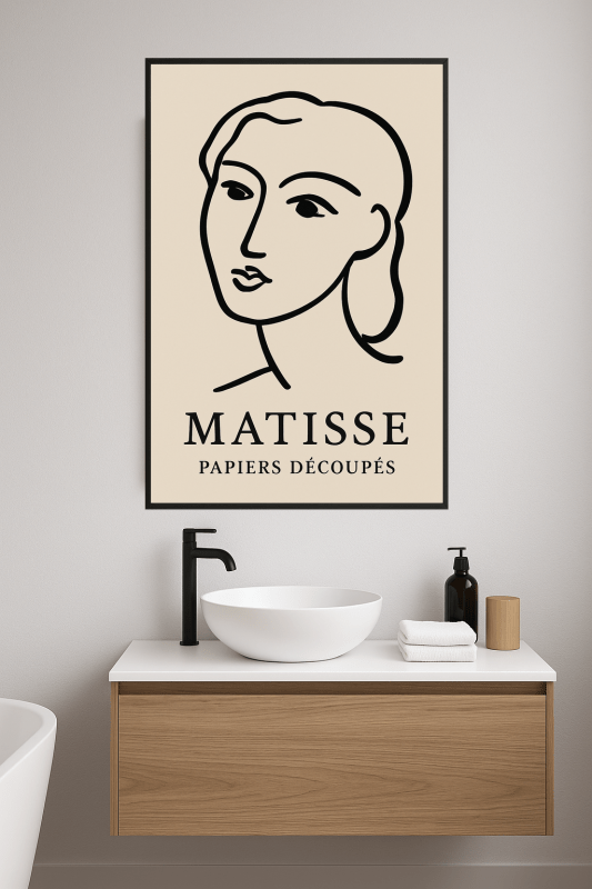 Matisse Papiers Découpés - Druk Sztuki - CasaNookDecor