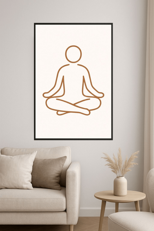Medytacyjna Sztuka Linii - CasaNookDecor