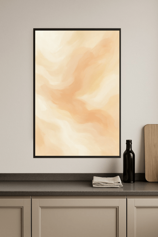 Miękka Abstrakcyjna Grafika Artystyczna - CasaNookDecor