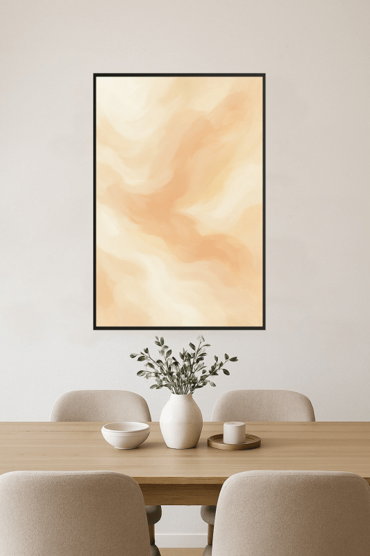 Miękka Abstrakcyjna Grafika Artystyczna - CasaNookDecor