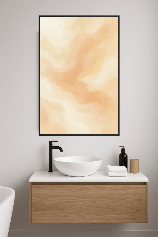 Miękka Abstrakcyjna Grafika Artystyczna - CasaNookDecor