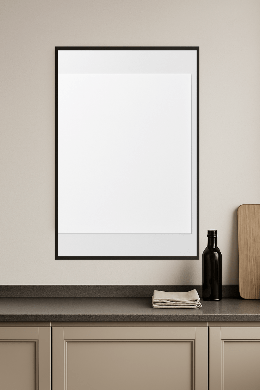 Minimalistyczna Biała Powierzchnia - CasaNookDecor