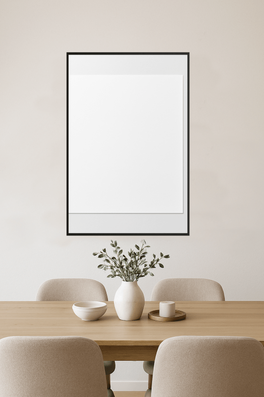 Minimalistyczna Biała Powierzchnia - CasaNookDecor