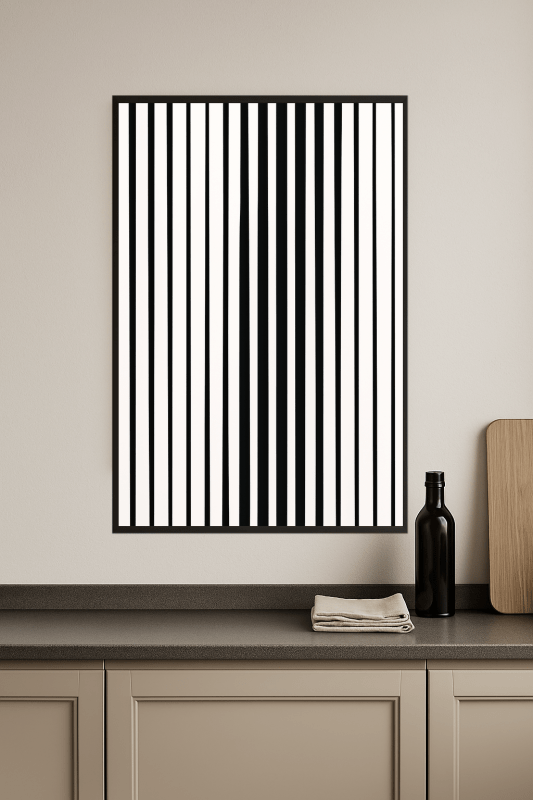 Minimalistyczna Sztuka Liniowa - CasaNookDecor