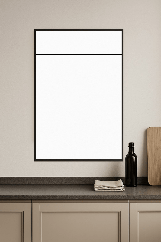 Minimalistyczna Sztuka na Białej Powierzchni - CasaNookDecor
