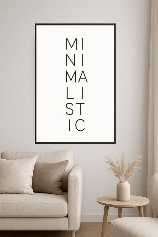 Minimalistyczna Sztuka Ścienna - CasaNookDecor