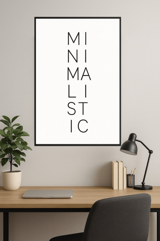 Minimalistyczna Sztuka Ścienna - CasaNookDecor