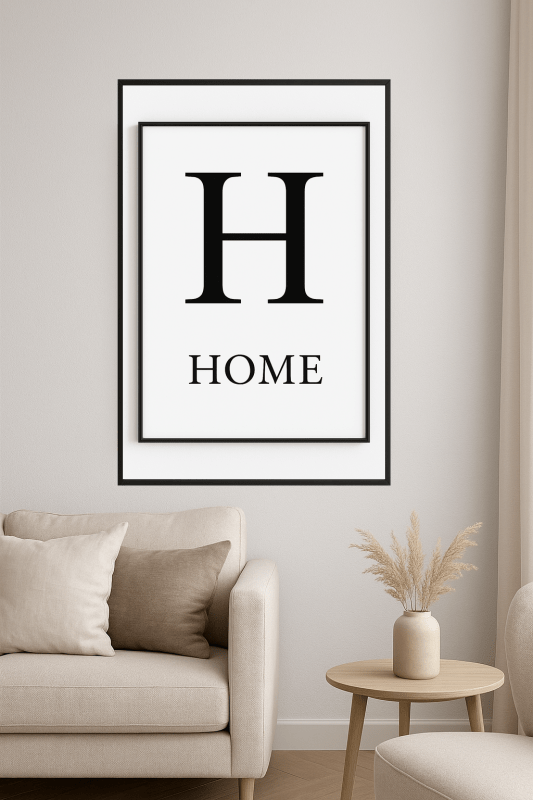 Minimalistyczna Sztuka Ścienna - CasaNookDecor