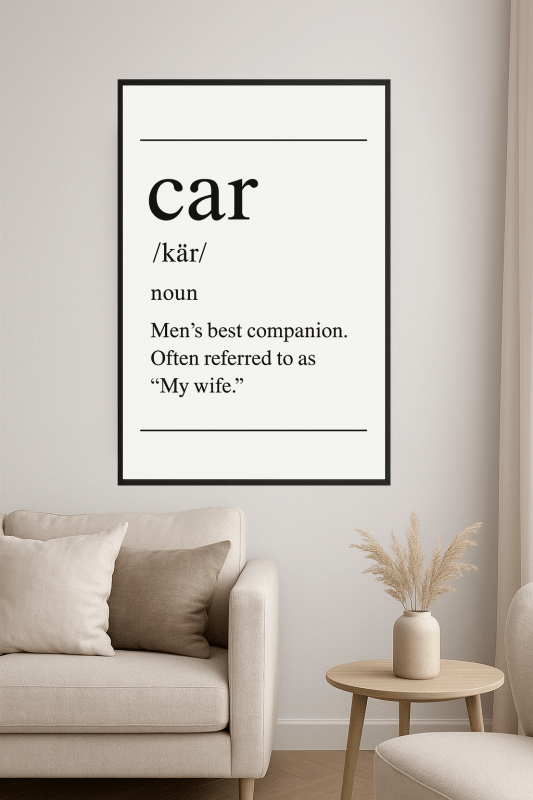 Minimalistyczny Druk Wi - CasaNookDecor