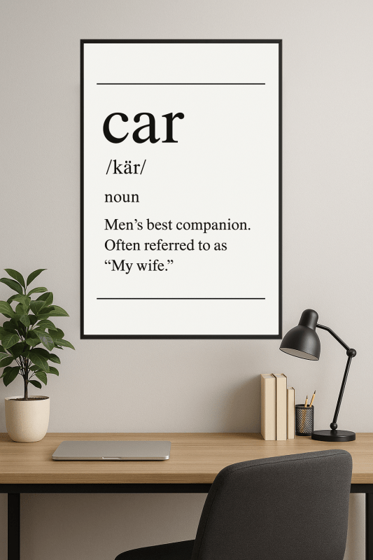 Minimalistyczny Druk Wi - CasaNookDecor