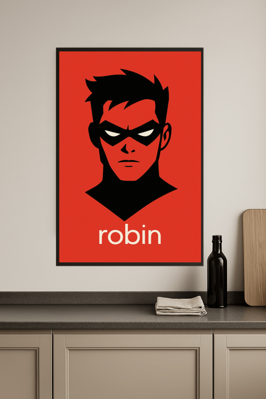 Minimalistyczny Plakat Sowy - CasaNookDecor