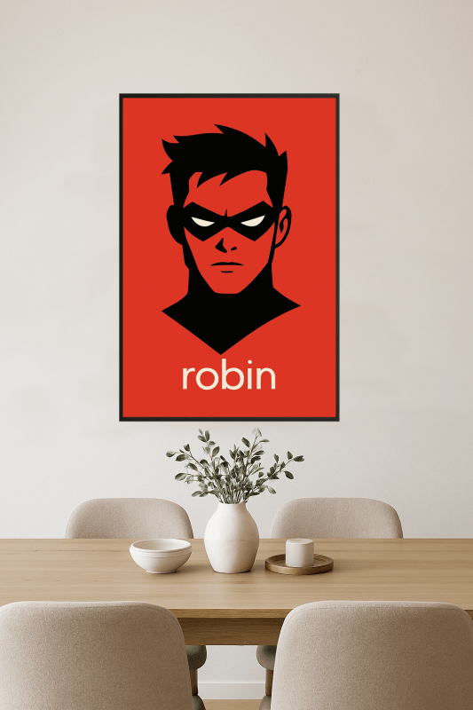 Minimalistyczny Plakat Sowy - CasaNookDecor