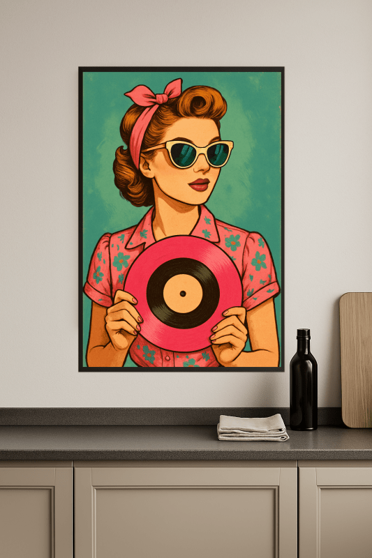 Moda na Winylowe Płyty w Stylu Retro - CasaNookDecor
