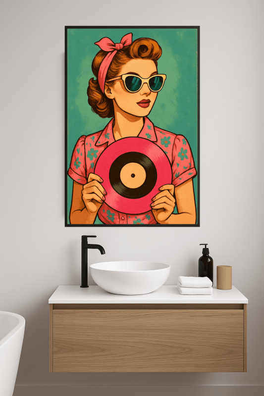 Moda na Winylowe Płyty w Stylu Retro - CasaNookDecor