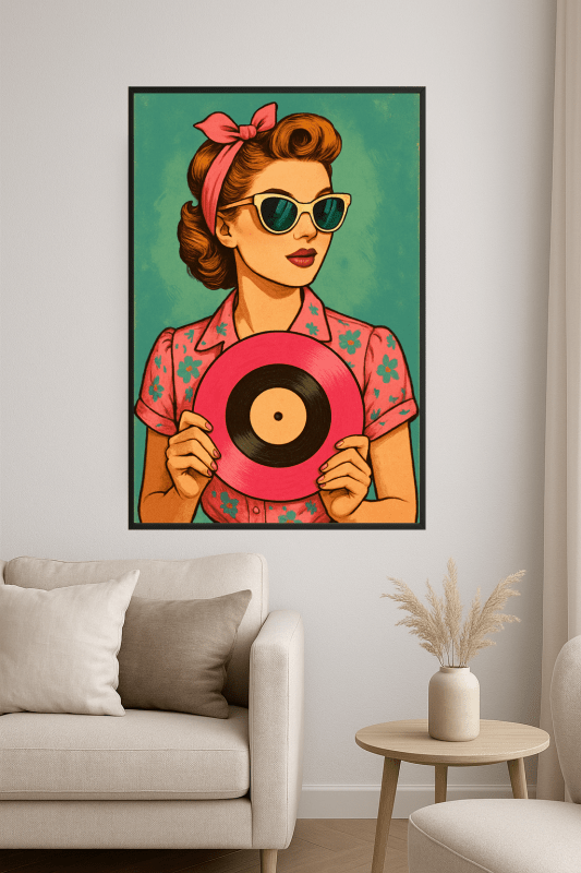 Moda na Winylowe Płyty w Stylu Retro - CasaNookDecor