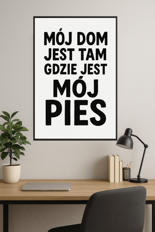 Mój Pies Plakat - CasaNookDecor
