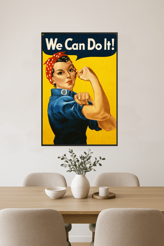 Możemy To Zrobić! Plakat - CasaNookDecor