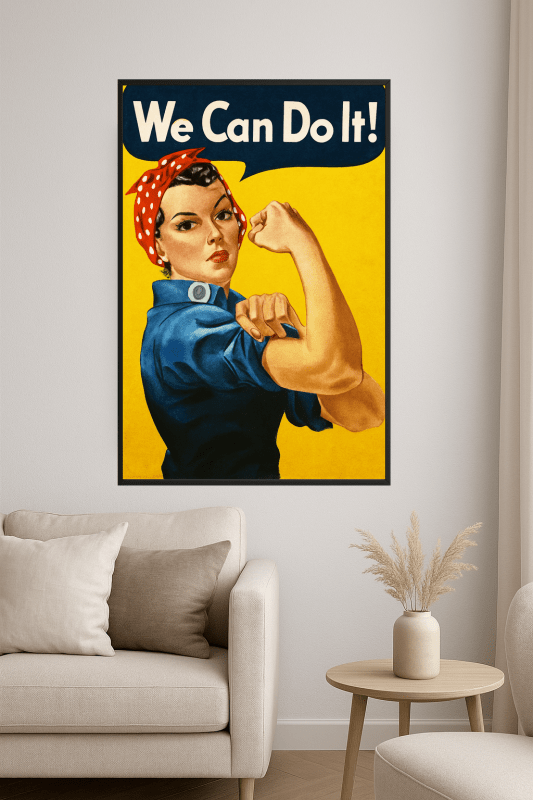 Możemy To Zrobić! Plakat - CasaNookDecor