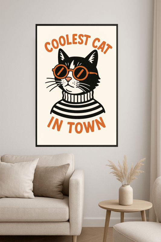 Najfajniejszy Kot W Mieście - CasaNookDecor