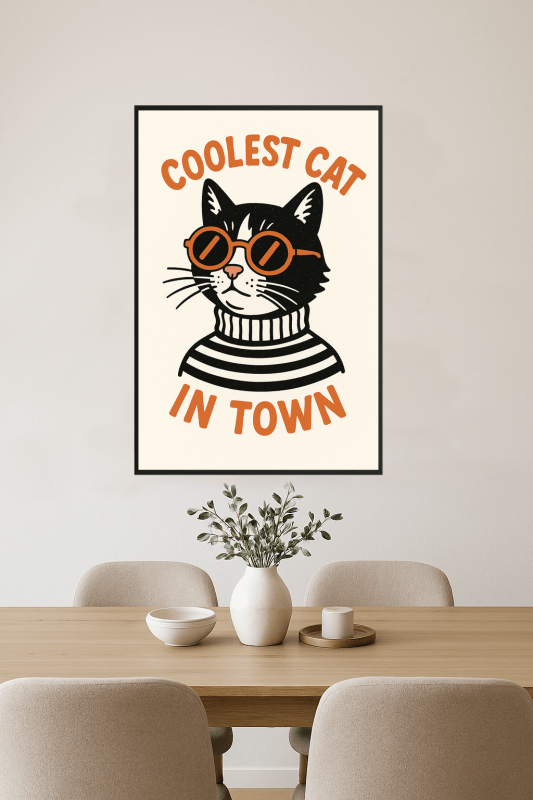 Najfajniejszy Kot W Mieście - CasaNookDecor