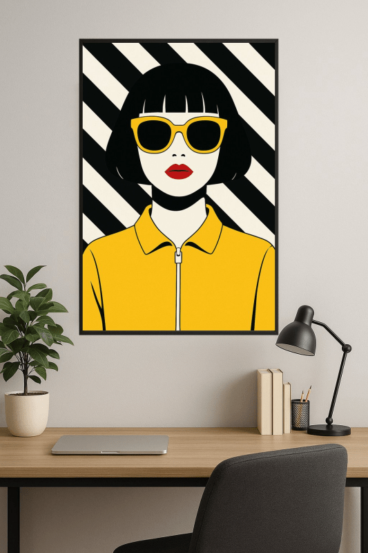 Nowoczesna Grafika Artystyczna - CasaNookDecor
