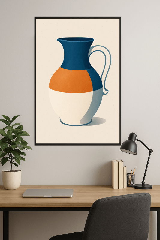Nowoczesny Kolorowy Dzbanek - CasaNookDecor