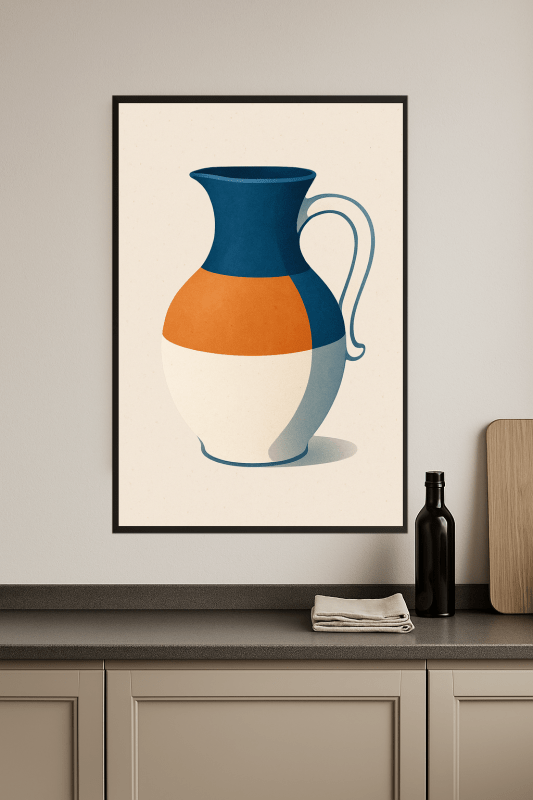 Nowoczesny Kolorowy Dzbanek - CasaNookDecor