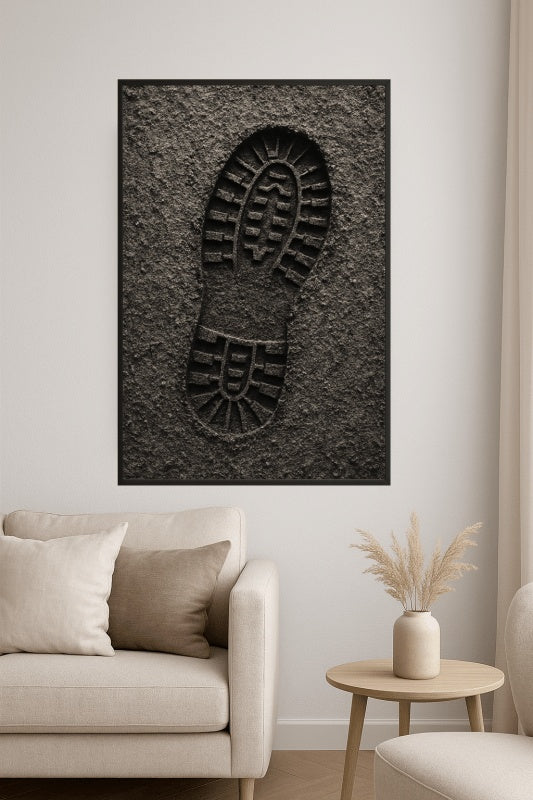 Odcisk Buta Blisko - CasaNookDecor