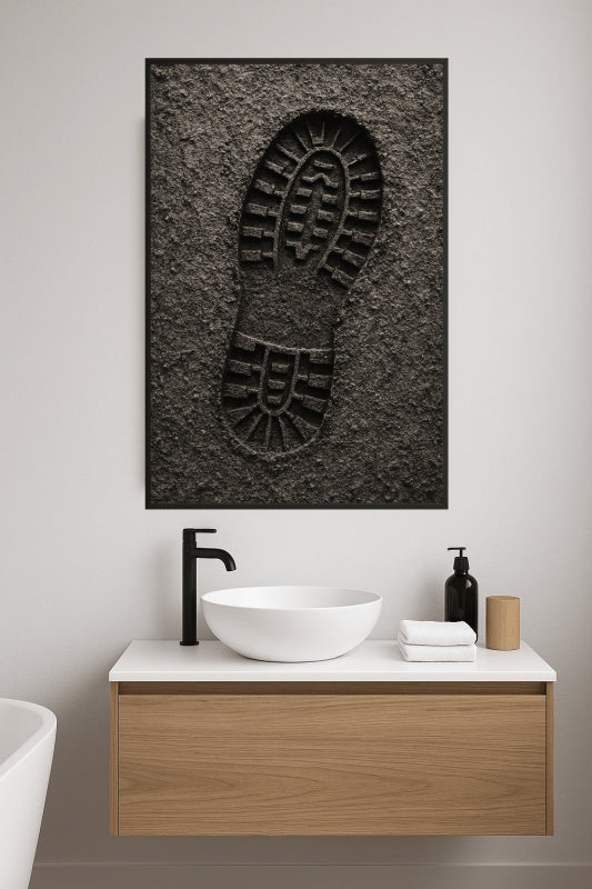 Odcisk Buta Blisko - CasaNookDecor