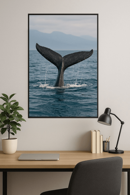 Ogon Walenia W Oceanie - CasaNookDecor
