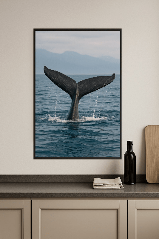 Ogon Walenia W Oceanie - CasaNookDecor
