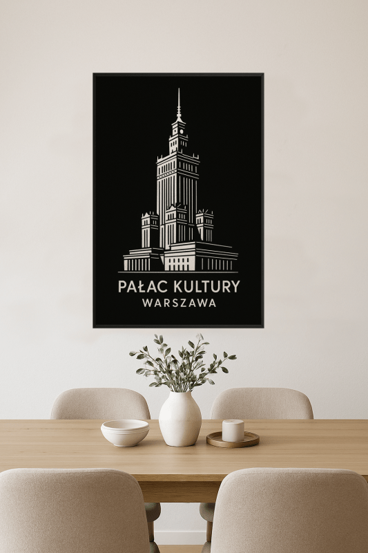 Pałac Kultury i Nauki Sztuka - CasaNookDecor