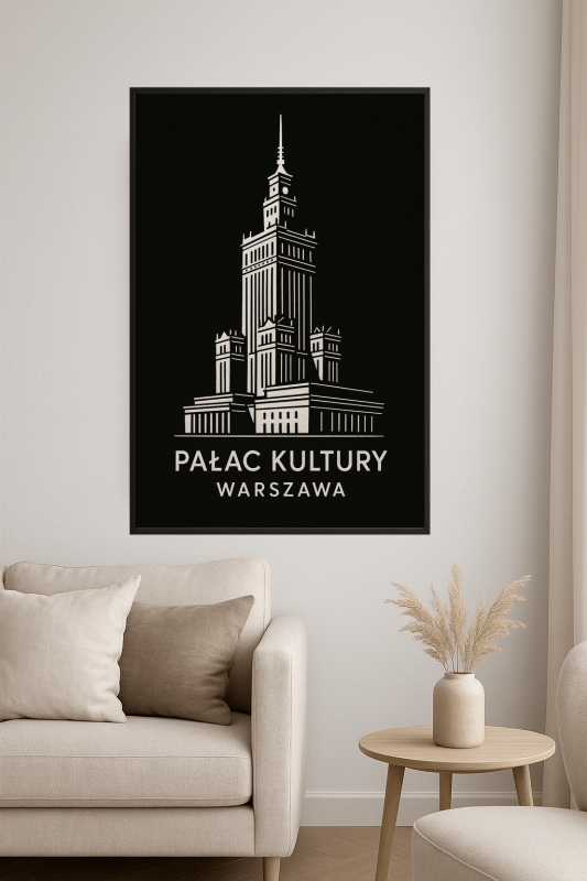 Pałac Kultury i Nauki Sztuka - CasaNookDecor