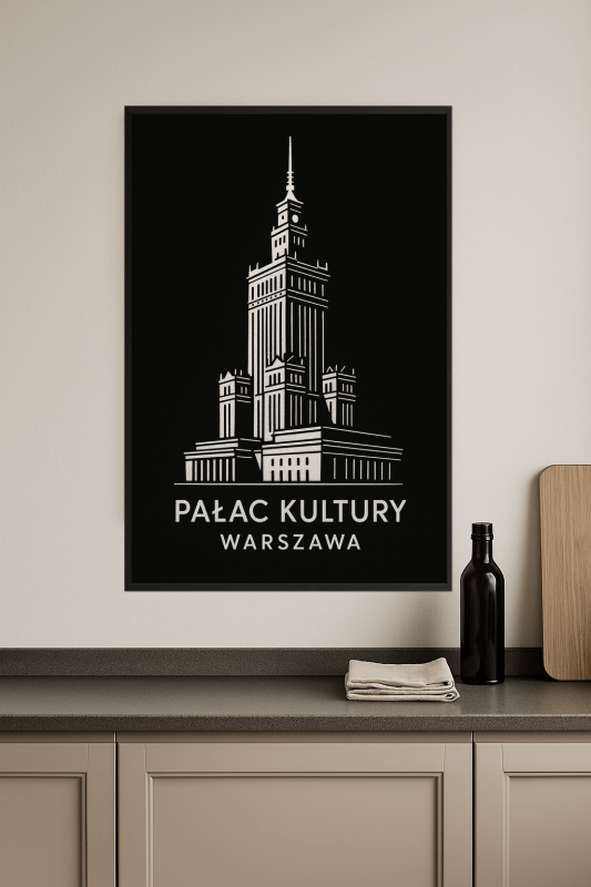 Pałac Kultury i Nauki Sztuka - CasaNookDecor